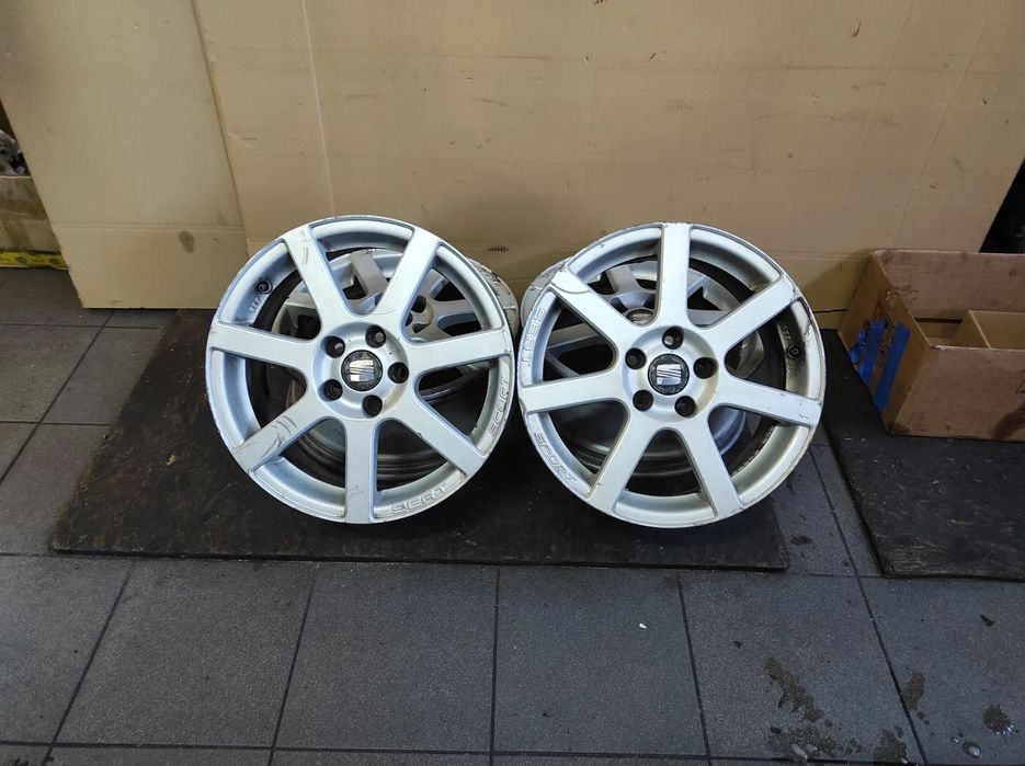 FELGI ALUFELGI KOŁA ALUMINIOWE BBS SEAT SPORT R17 7J  ET54 SEAT LEON 2 ALTEA TOLEDO 3 ALTEA XL EXEO   WYSYŁKA !!!!!!