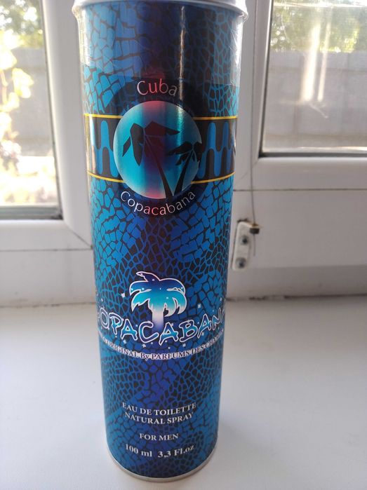 Продам туалетную воду Сuba copacabana
