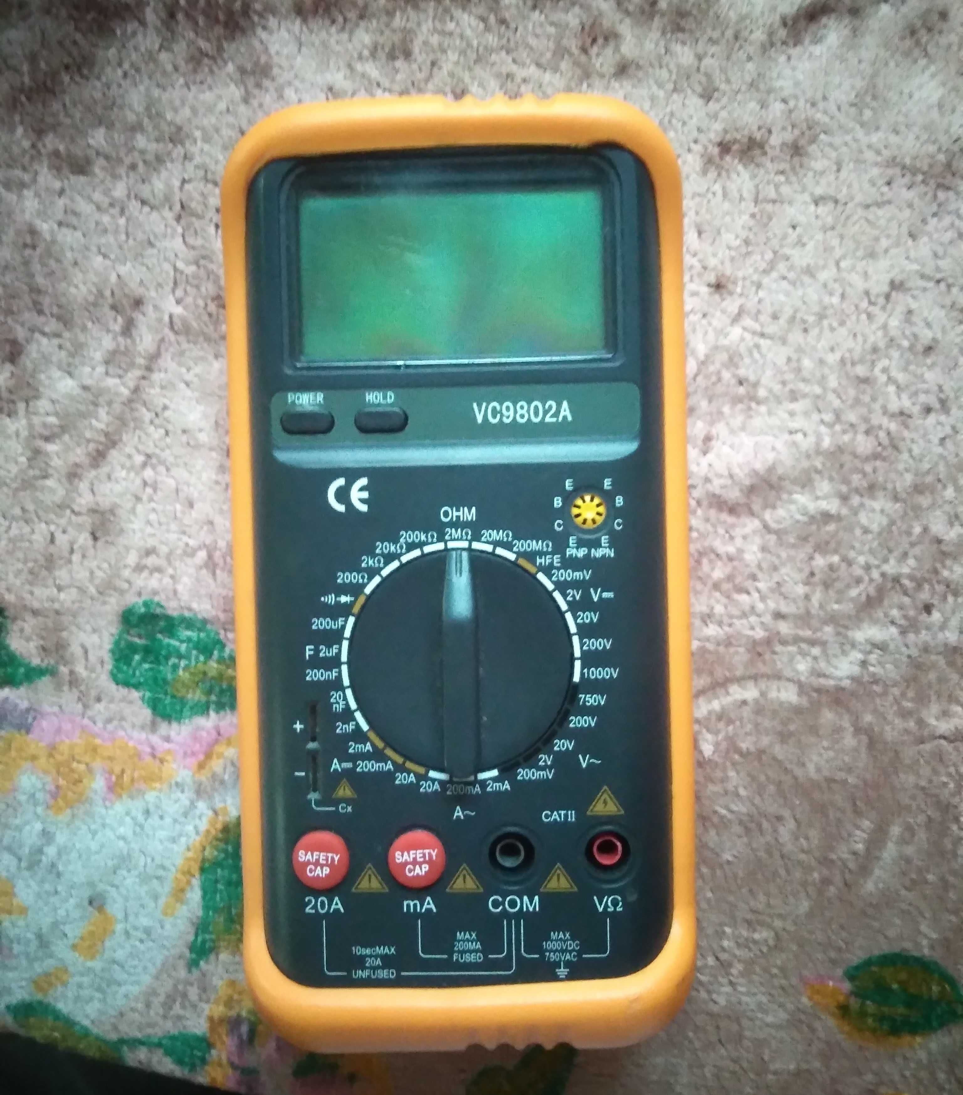Цифровый мультиметр VC9802A