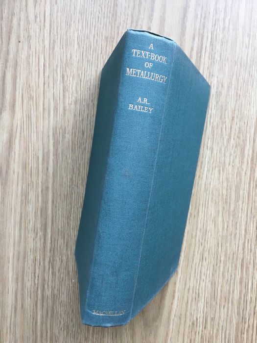 A Text-Book of Metallurgy - A. R. Bailey