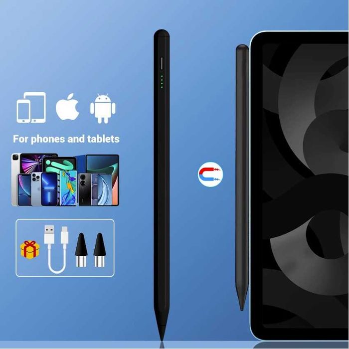 Універсальний активний стилус для iPad та Андроїд(аналог Apple Pencil)