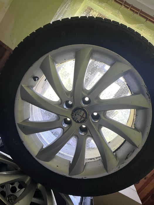 Alufelgi 17 5x110 zimowe opony Koła felgi