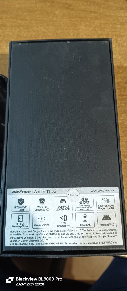 Ulefone armor 11 pro 5G 8g 256g