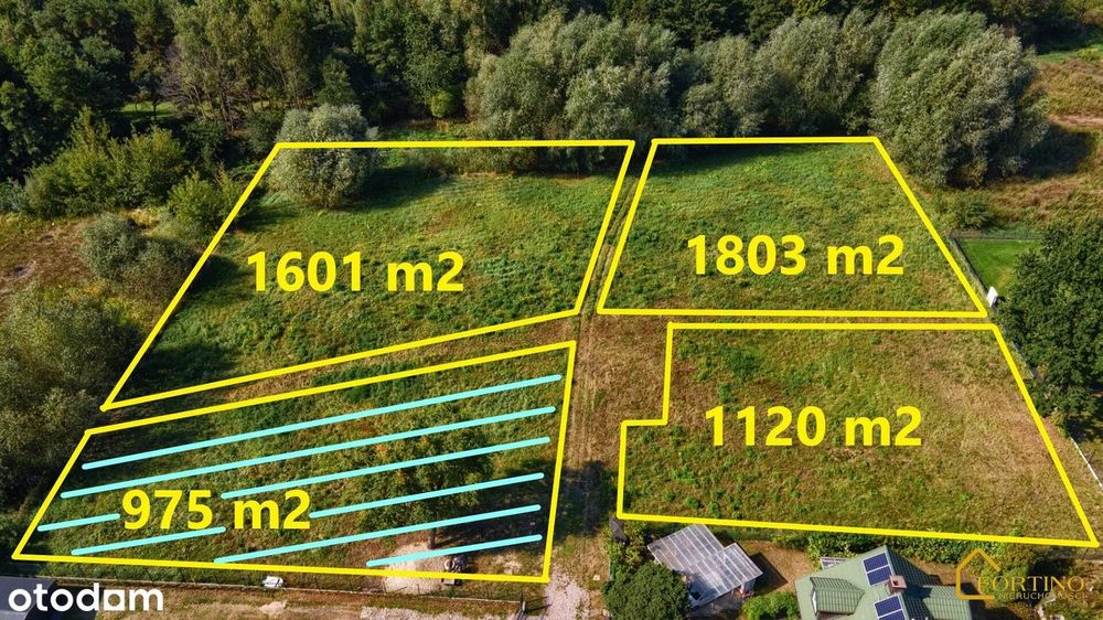Urokliwa działka w centrum Nadarzyna o powierzchni 975 m2