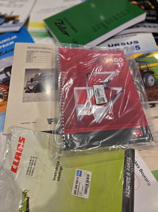 CIĄGNIKI ROLNICZE , kombajny, maszyny budowlane INSTRUKCJE NAPRAW