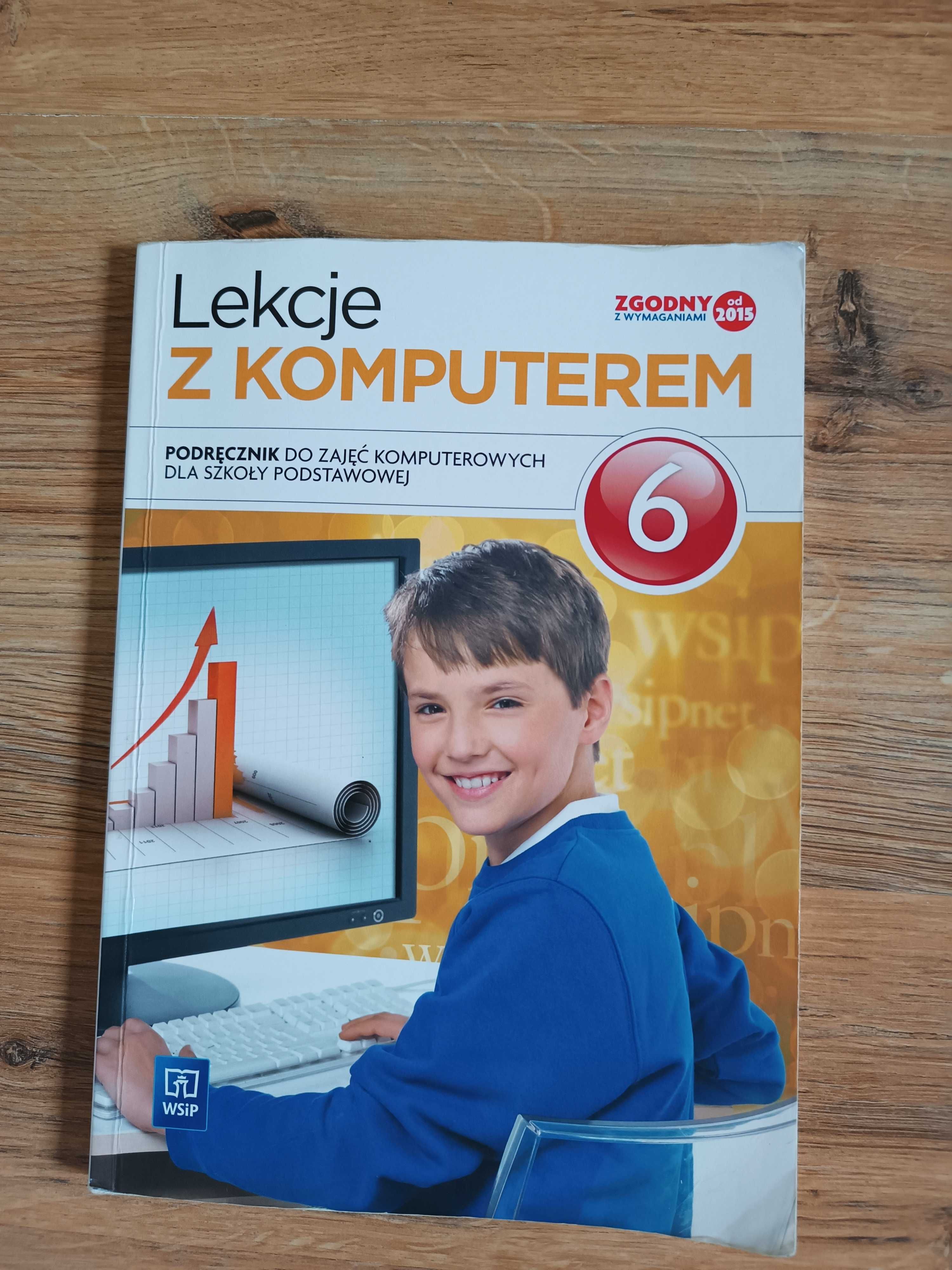 Podręcznik książka lekcje z komputerem kl. 6