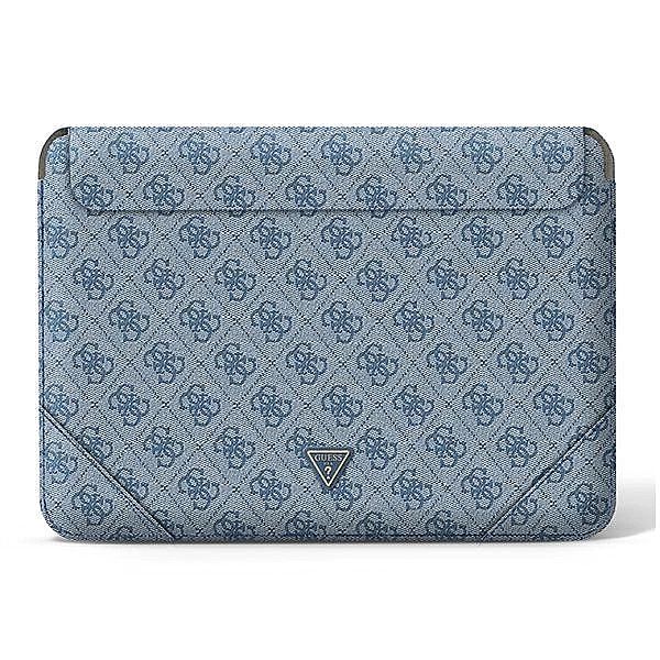Pokrowiec Guess 4G Uptown Triangle Logo na laptopa 16'' - niebieski