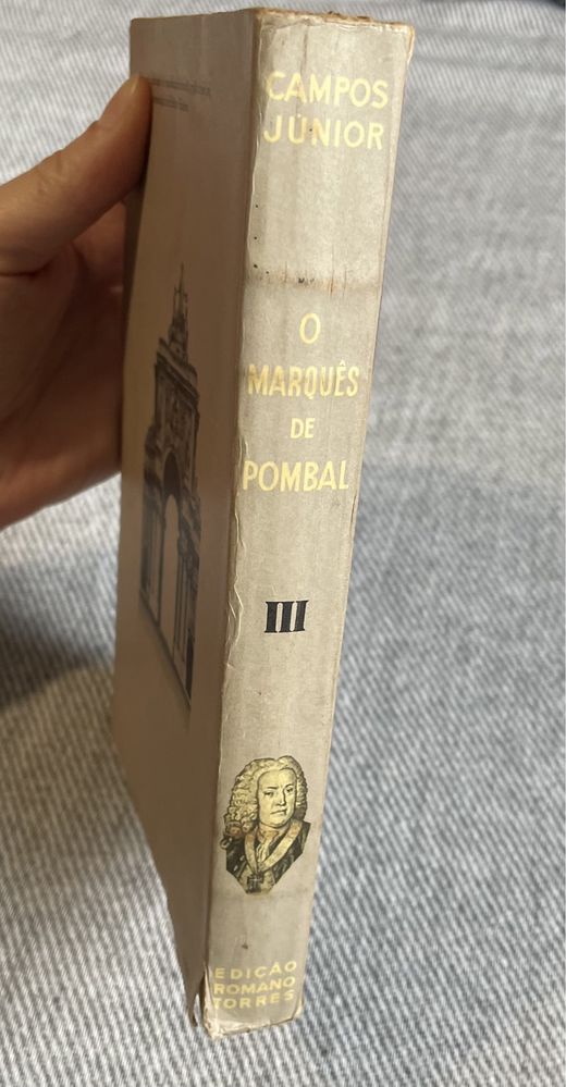 Livro: "O Marquês de Pombal", volume 3, 1959