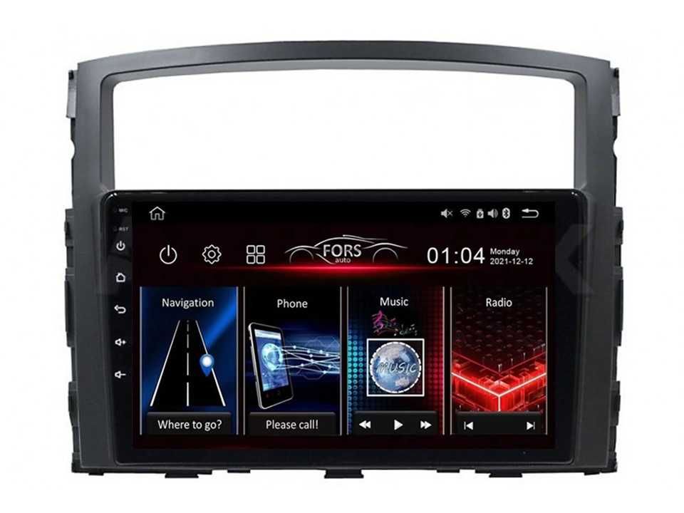 Radio samochodowe Android Mitsubishi Pajero (9") 2006.-2014