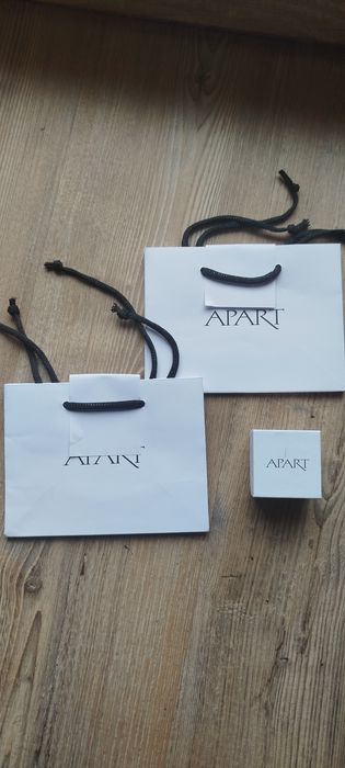 Opakowanie torebka + pudełko na biżuterię Apart