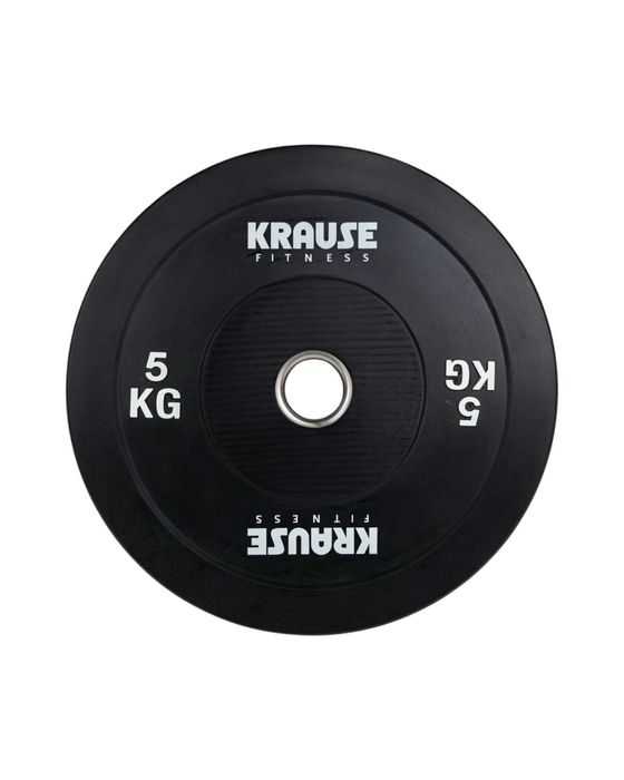 Obciążenie Bumper Czarny Set 150 Kg Krause Fitness