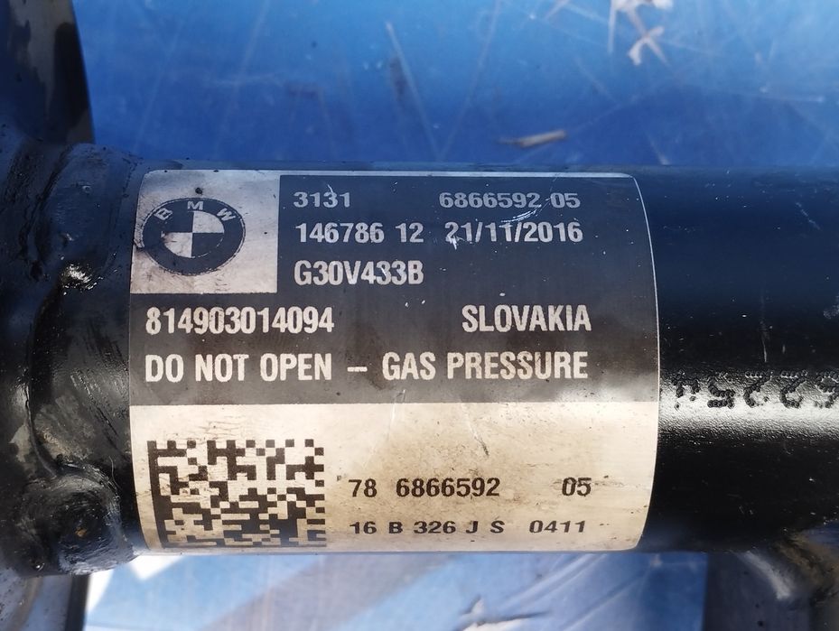 Амортизатор підвіски передній правий BMW 5 G30 Подвески БМВ 5 Г30