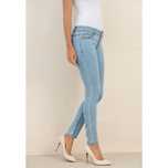 Bonprix skinny jeansowe spodnie jeansy kieszenie niebieskie 40 vv