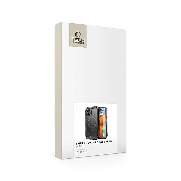 Tech-Protect Shellbox Magsafe Ip68 Iphone 16 Black