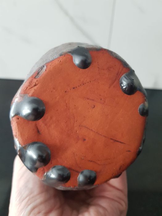 Stara ceramika artystyczna wazon