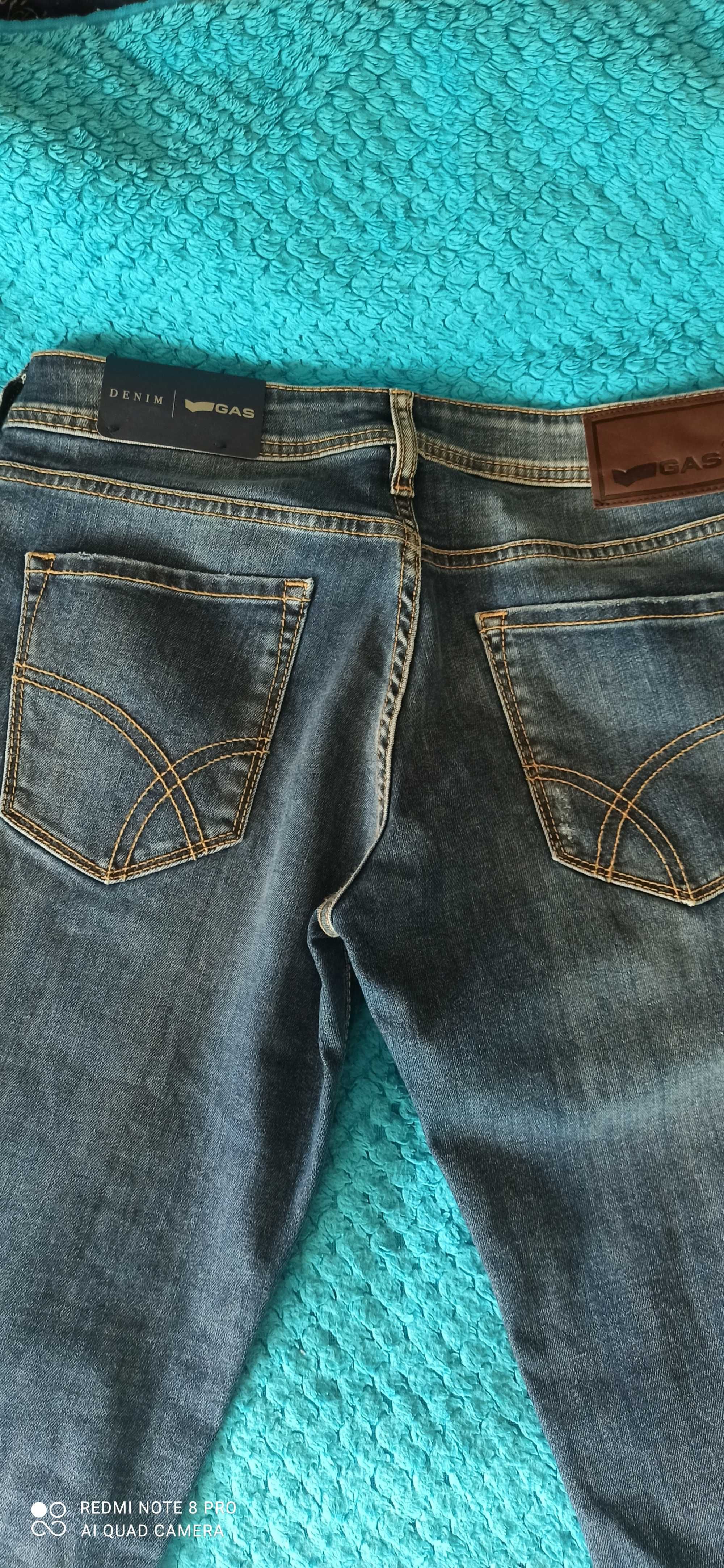GAS  spodnie jeansowe damskie