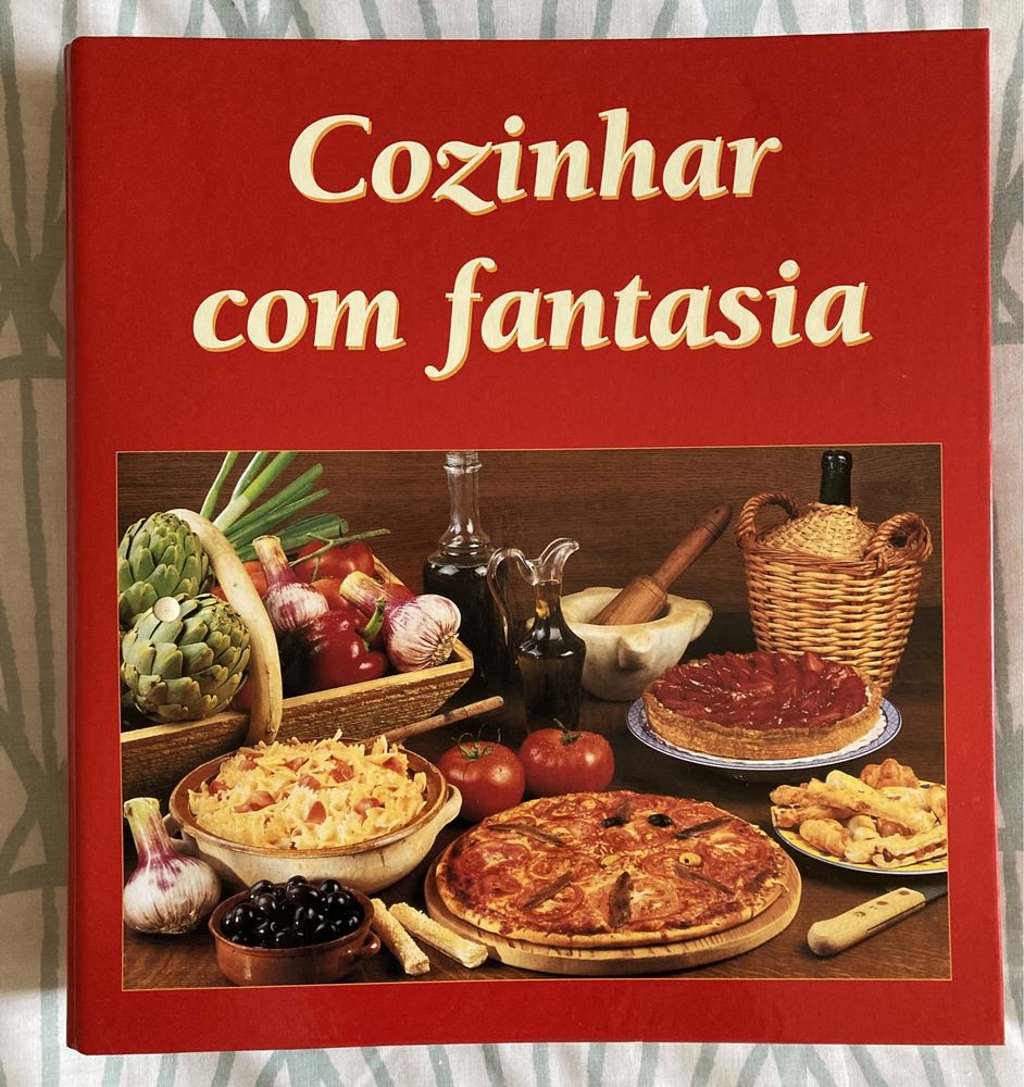 Livro Cozinhar com Fantasia, de Paolo Patanè (Colecção Completa)