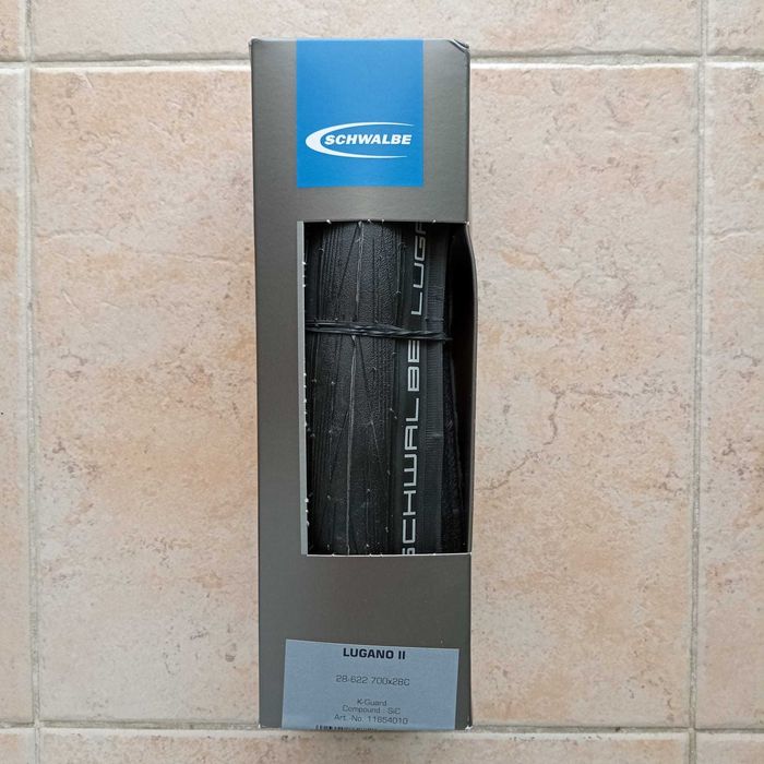 Pneu Schwalbe Lugano II Active K-Guard 28-622 Tube Estrada Dobrável