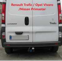 Фаркоп на Opel Vivaro / Nissan Primastar / Renault Trafic 2002-2016 р.