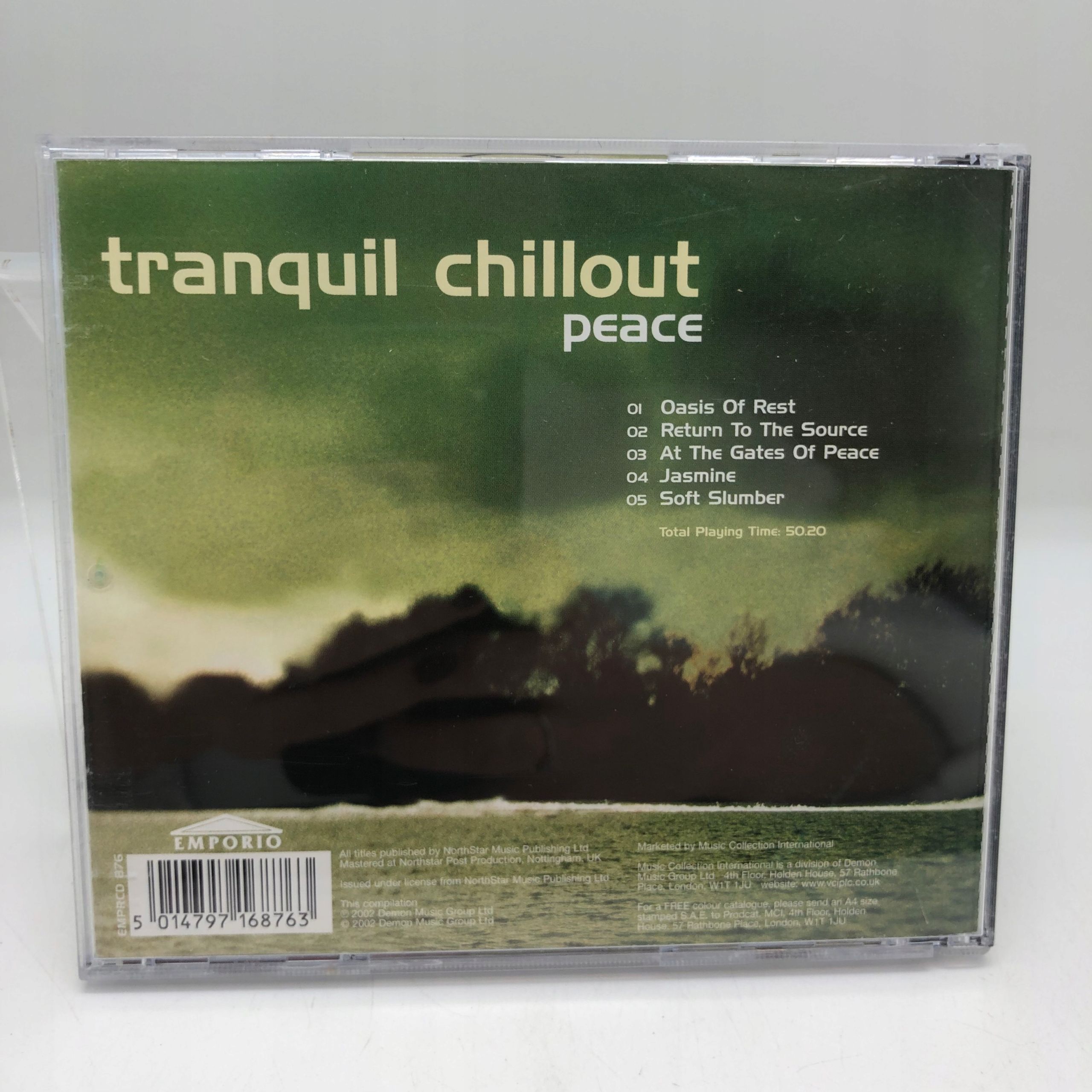 cd - various - tranquil chillout peace