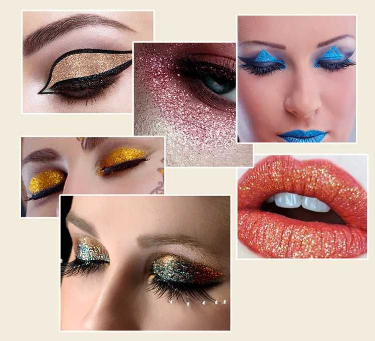 Paleta cieni do makijażu oczu 15 kolorów brokat makeup zestaw