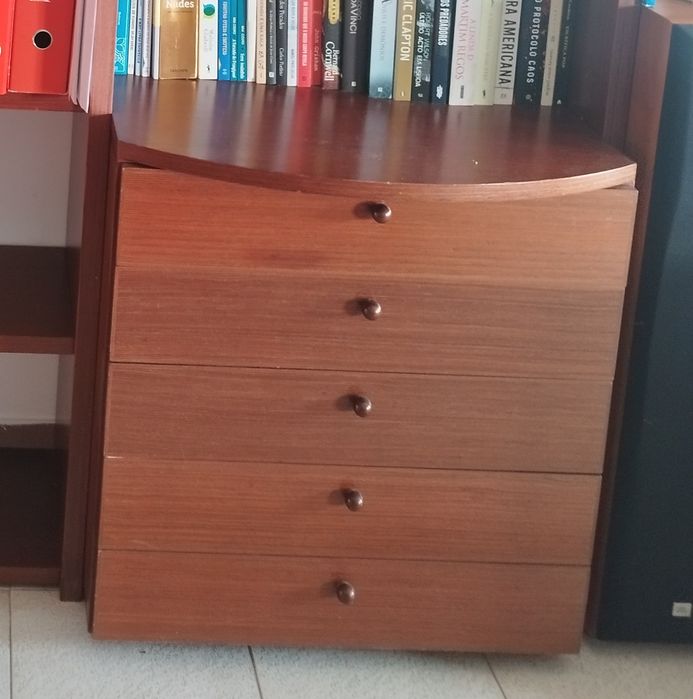 Móvel 5 gavetas (80 CMS)