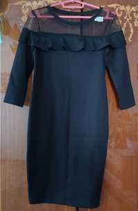 Сукня чорна/для школи, розмір  42~44