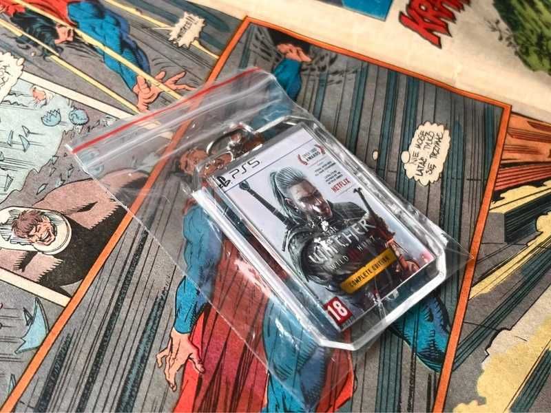 Brelok dwustronny Wiedźmin 3 Complete Edition - PS5
