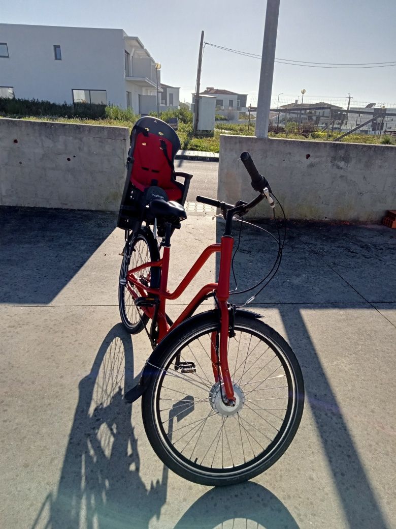 Bicicleta elétrica para troca