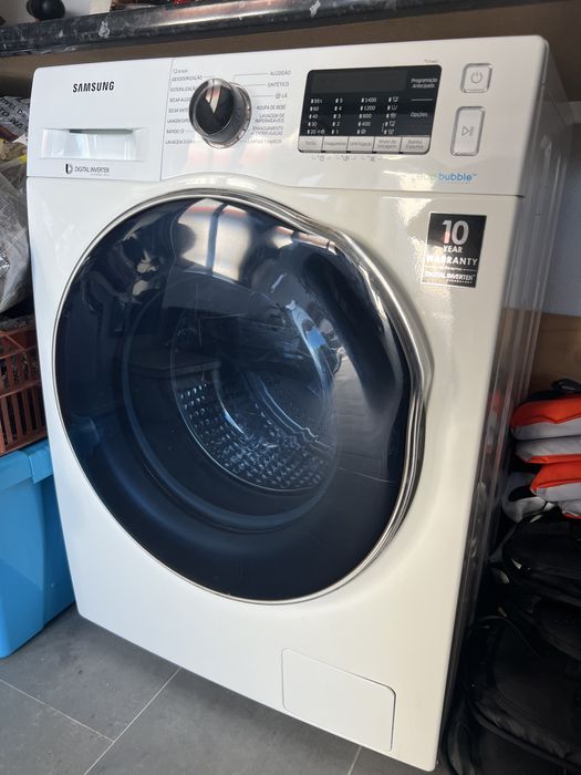 Máquina Lavar/Secar Roupa Samsung EcoBubble