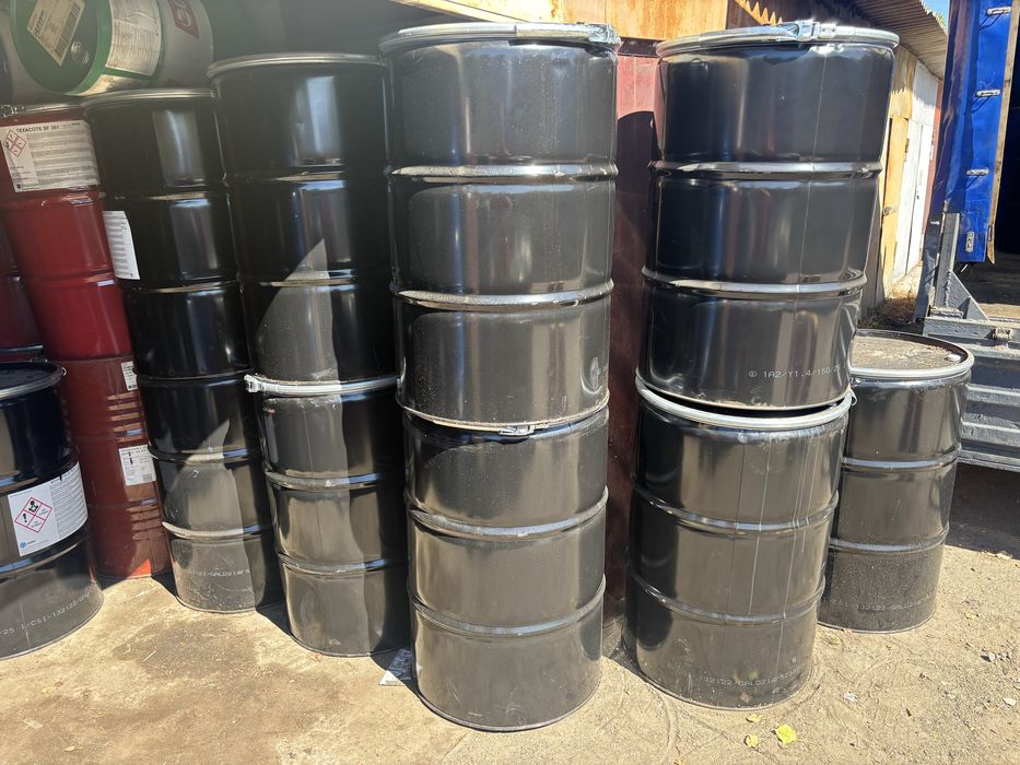 Бочки металеві на 200л аід хомут!