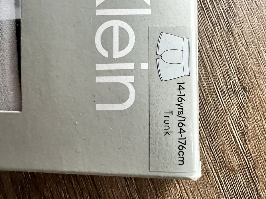 2 sztuki Bokserki dziecięce Calvin Klein oryginalne