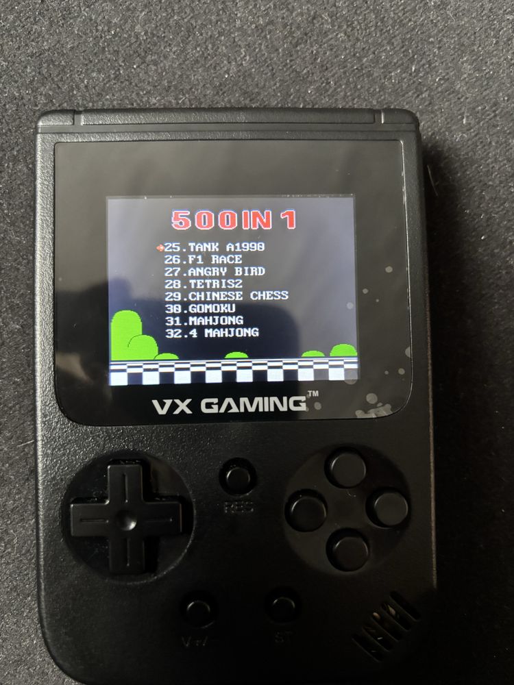 Konsola VX Gaming Retro - dużo gier.