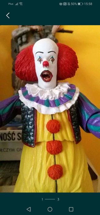 Figurka Pennywise IT Klaun / Neca Toys /