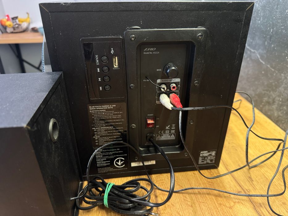 Акустична система 2.1 F&D A521X Black (колонка)