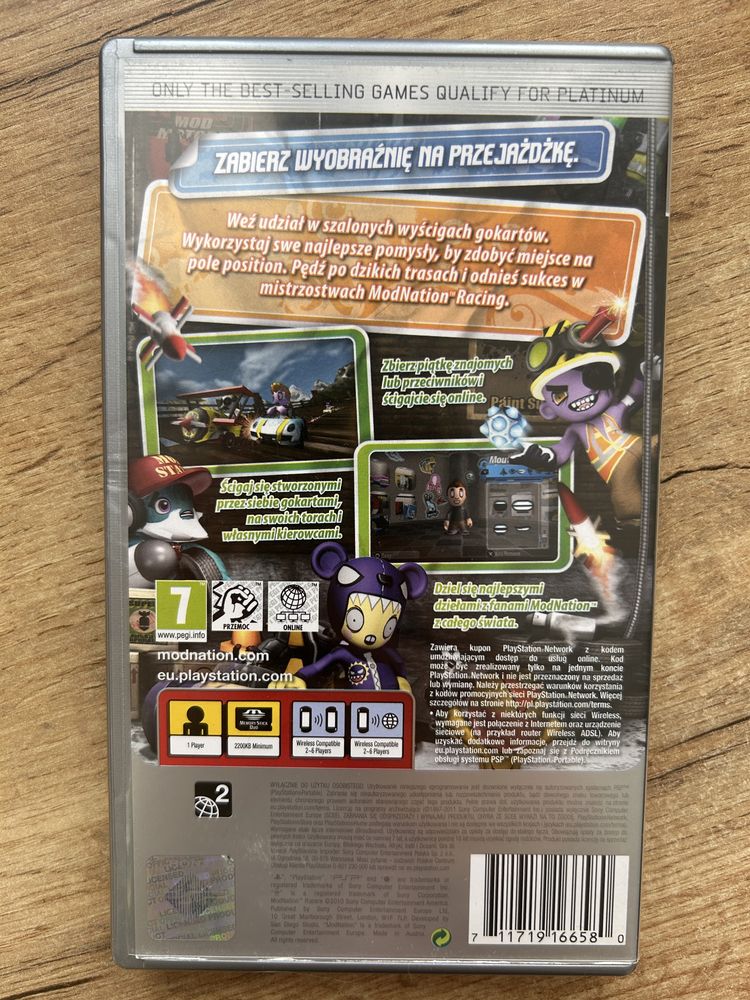 ModNation races na PSP