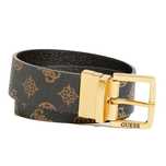 pasek guess „centre stage” damski dwustronny bw7676vin35-mlo