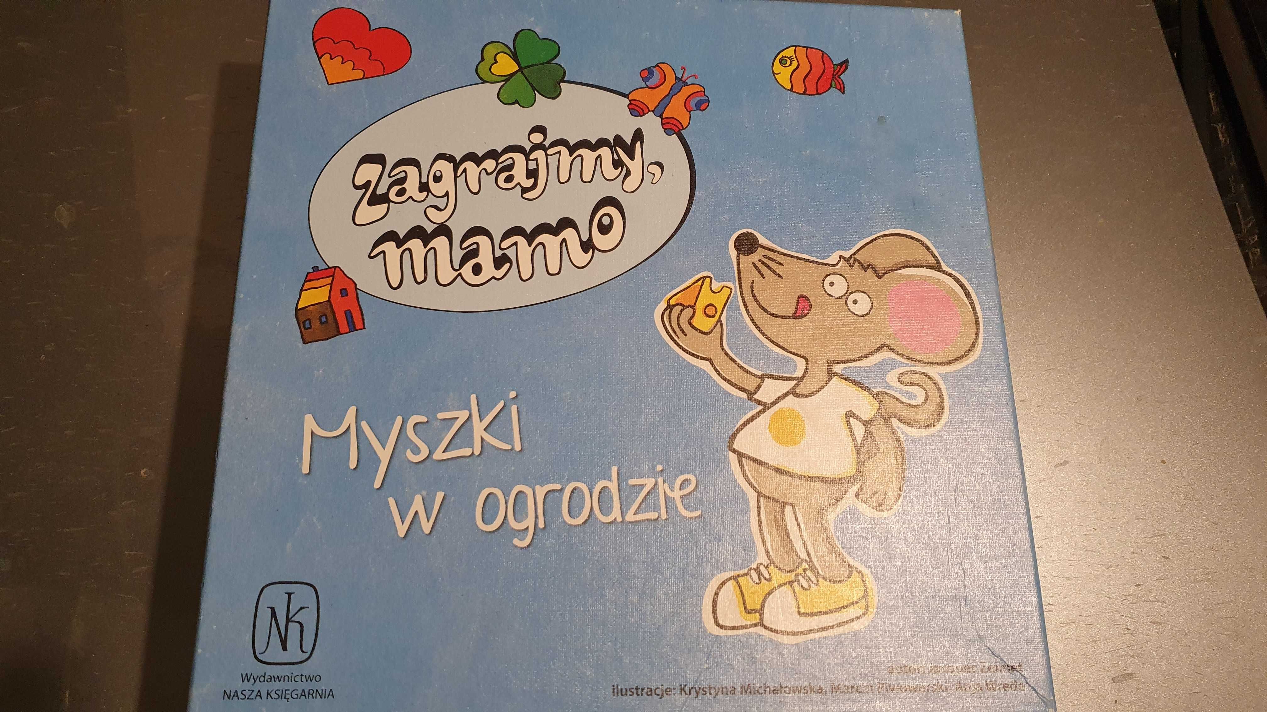 Myszki w ogrodzie gra planszowa 3+