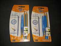 Zestaw do nauki pisania Bic ółówek + długopis + gumka + wkład NOWE !!!