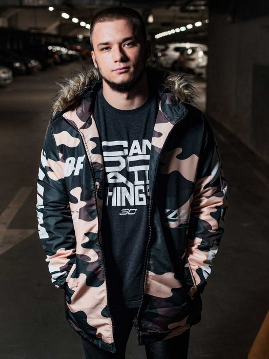 ЗНИЖКА! XL (52)  Off-White Camouflage парка камуфляжна офф вайт