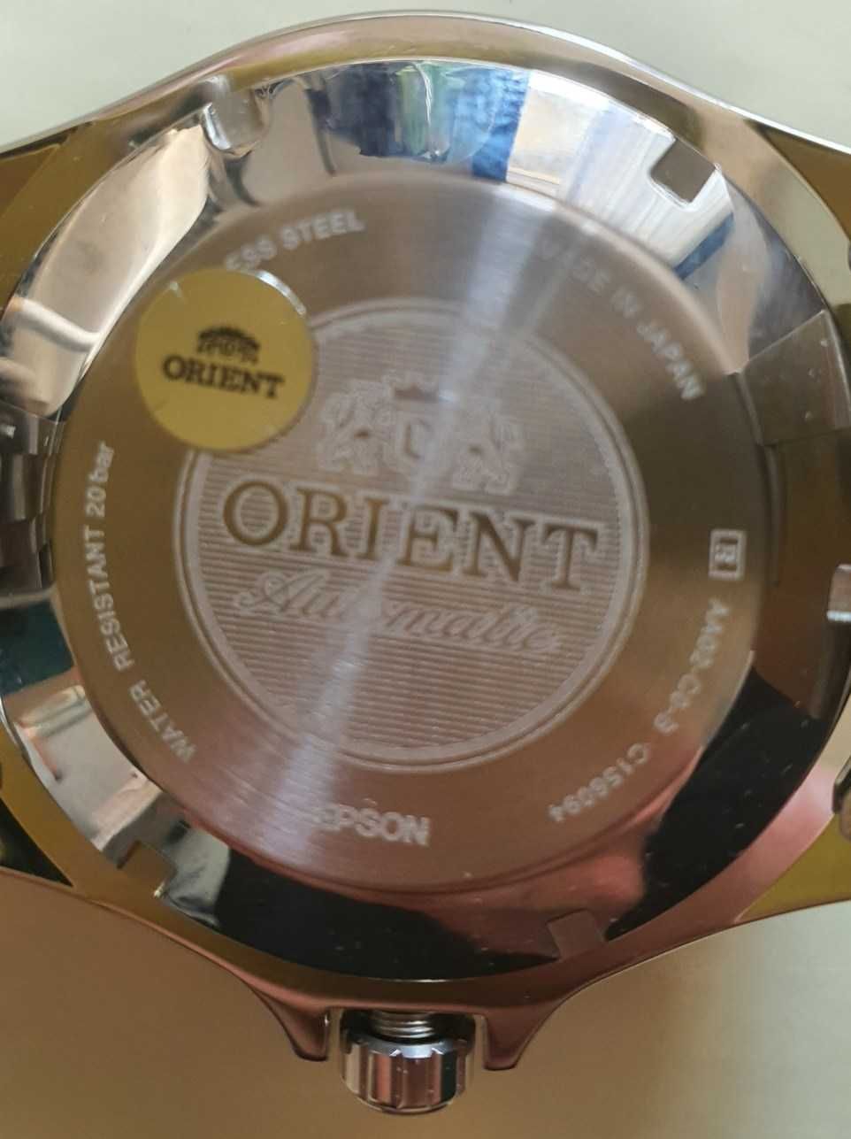 [NOWY] Orient MAKO II czarny automat szafir (SAA02001B3) japoński