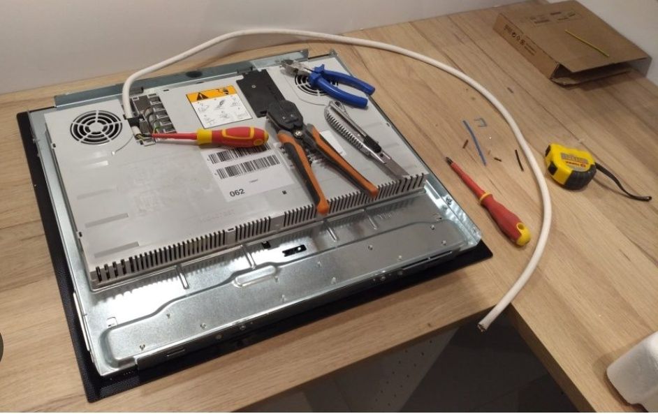 Podłączenie płyt indukcyjnych ELEKTRYK Pieczątka GWARANCJA
