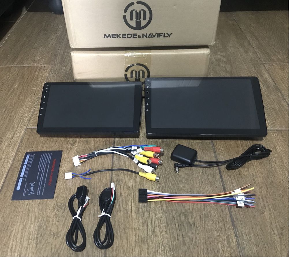 2дін Android Магнітола 9 10 дюймів CarPlay 2/32gb IPS GPS WIFI BT USB