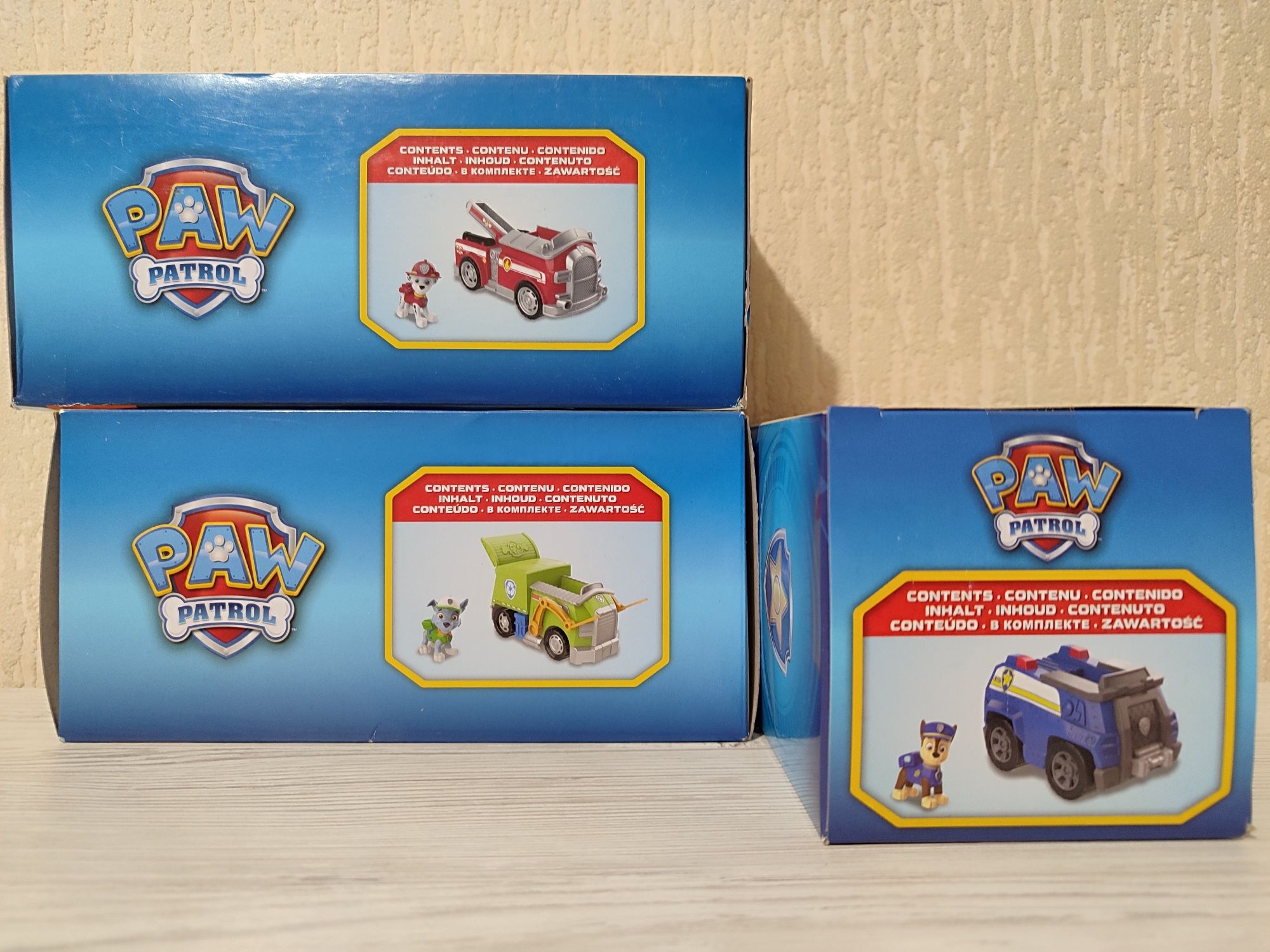 Paw patrol базовий набір щенячий патруль Chase Marshall Rocky Ruble