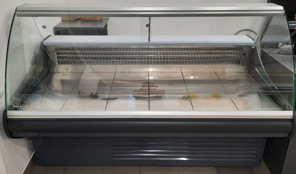 Нова холодильна вітрина Juka SGL190 1,9 м / холодильная витрина
