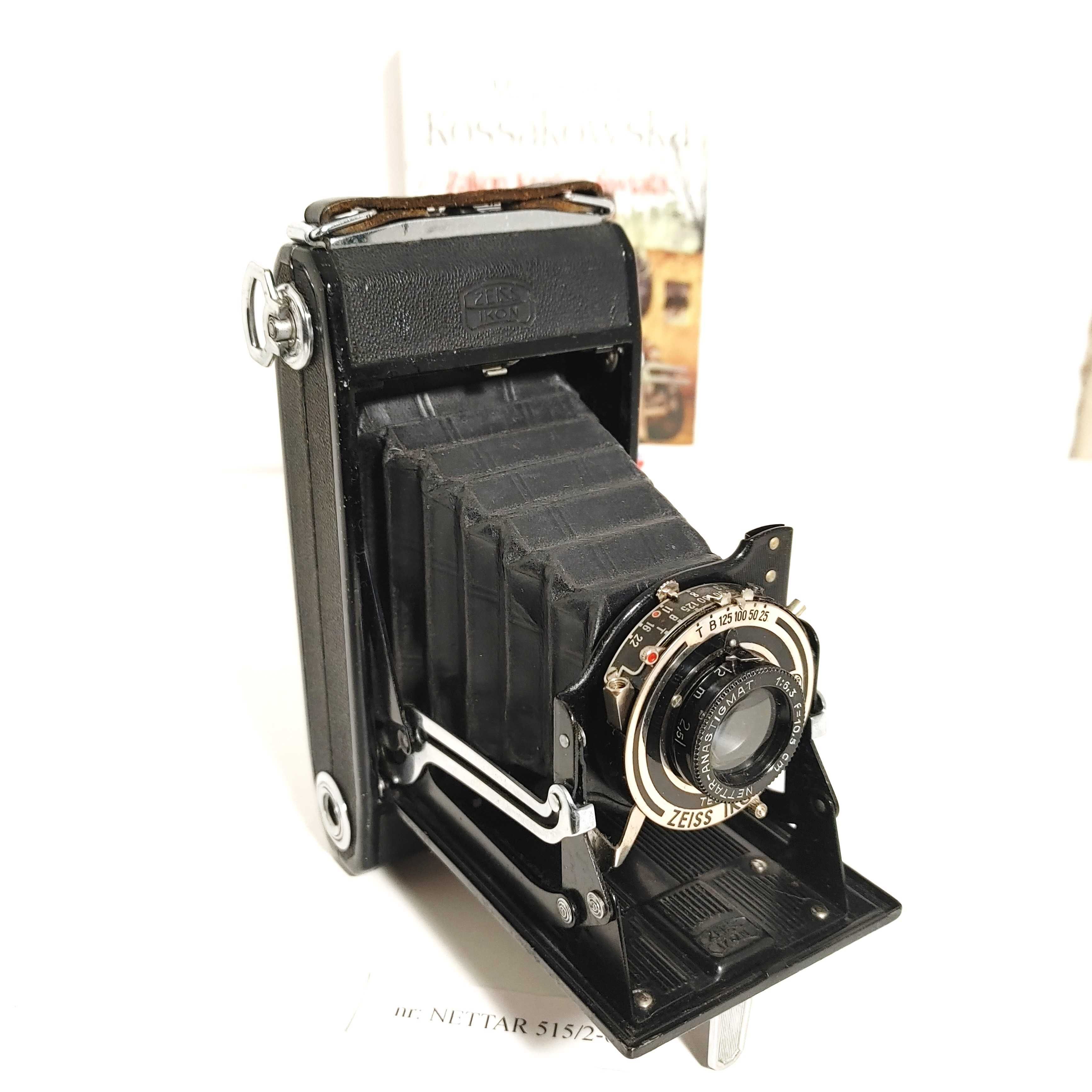 Aparat mieszkowy Ikon Zeiss NETTAR  515/2 model D  1937 rok SPRAWNY