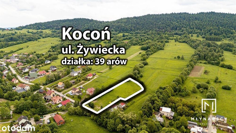 Budowlana działka z Mpzp! | Kocoń |