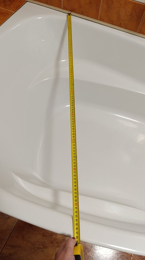 Wanna narożna Cersanit Joanna 150x95 jak nowa