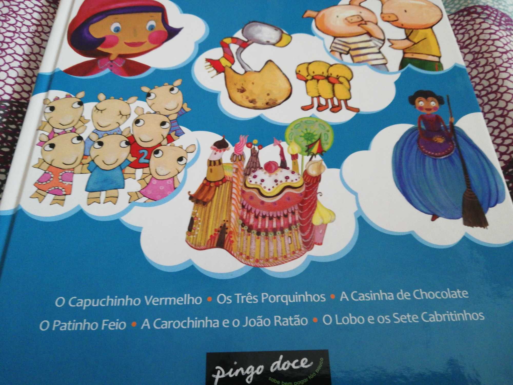 Livro volume 1-Histórias de encantar-Pingo doce
