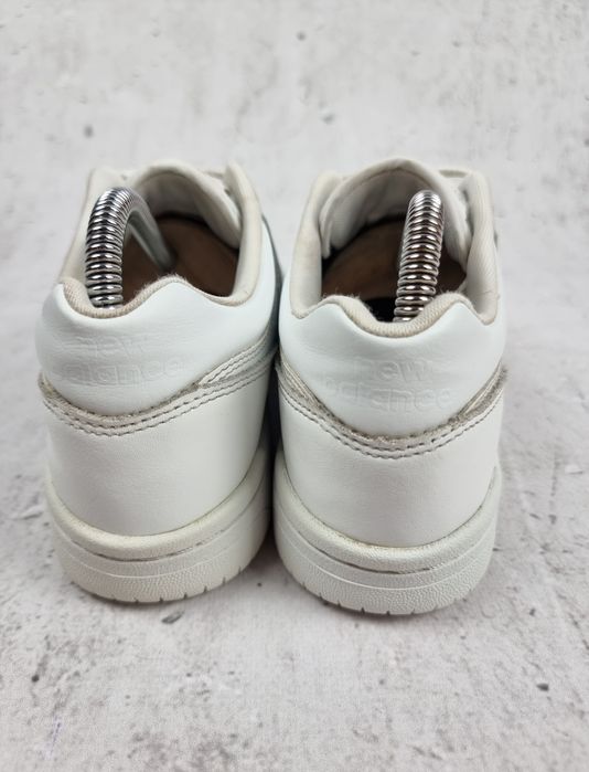 Buty Damskie New Balance NB 38 Sportowe Białe Skórzane Trampki Lekkie